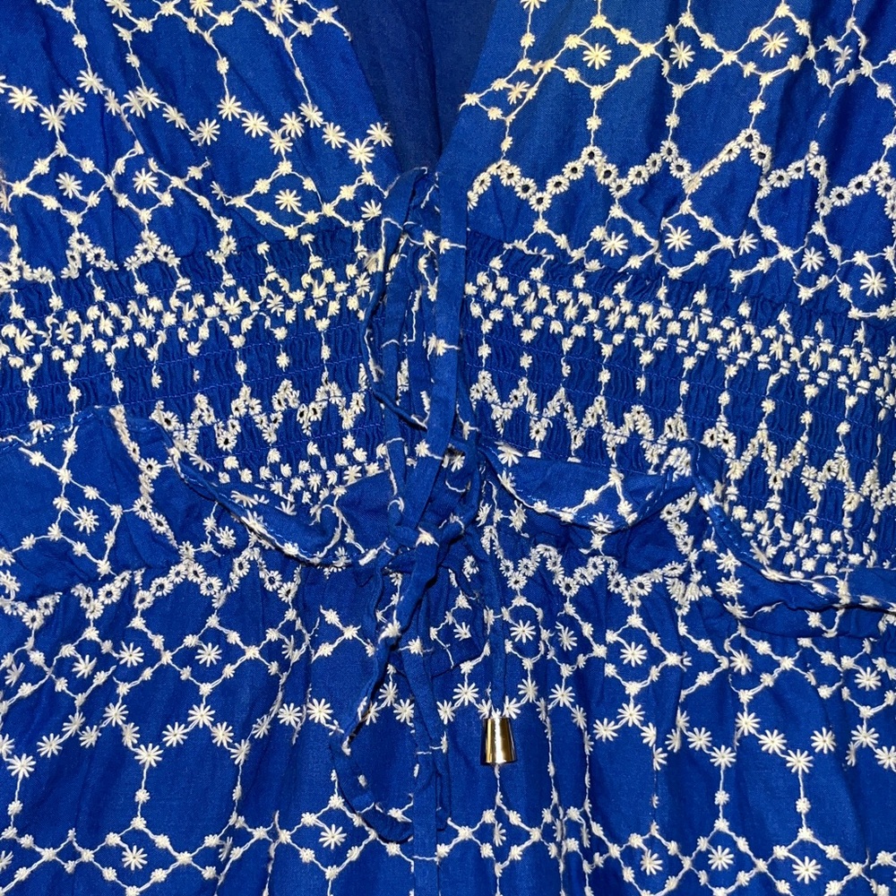 o.p.t. Jardin Blue Patterned Maxi Dress - Picture 5 of 10
